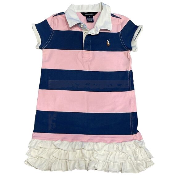 VTG Ralph Lauren Girls Dress Size 6 Toddler Vacation Festival Party Classic - Picture 1 of 5